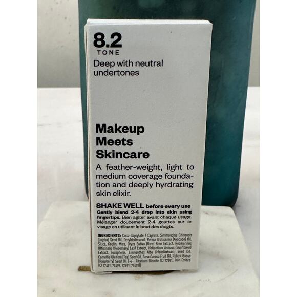 Kosas NIB Tinted Face Oil Foundation 1 fl oz Tone 8.2 DISCONTINUED - Picture 4 of 4